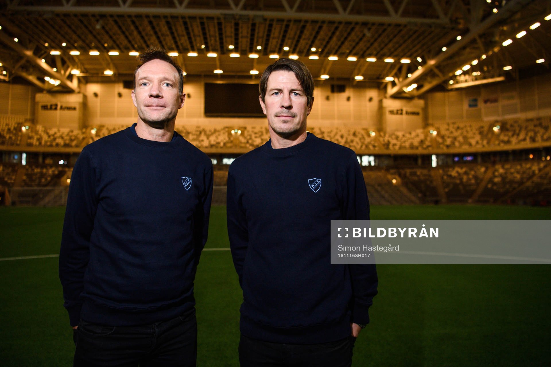 Djurgårdens nya tränare Kim Bergstrand och Thomas