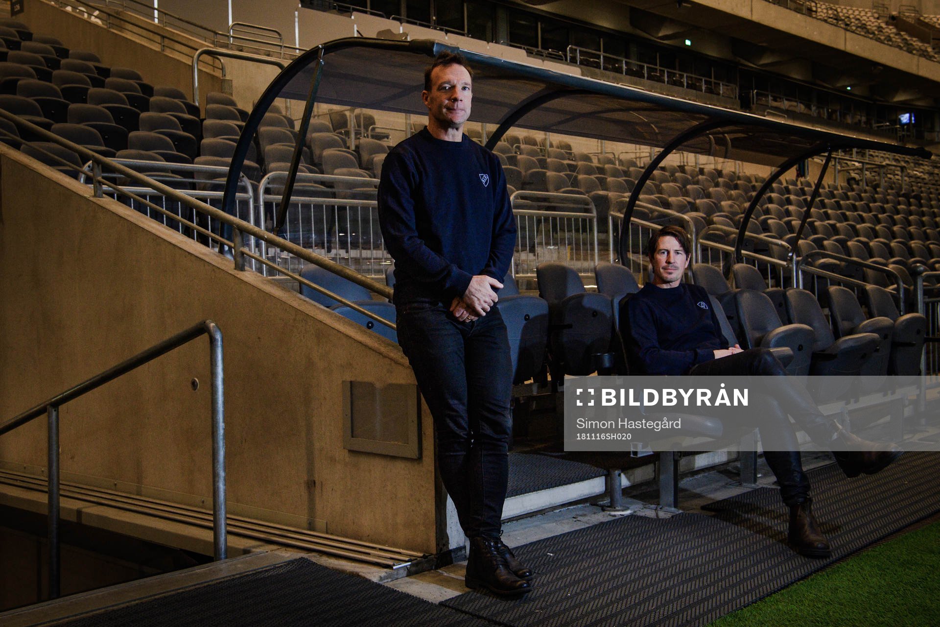 Djurgårdens nya tränare Kim Bergstrand och Thomas