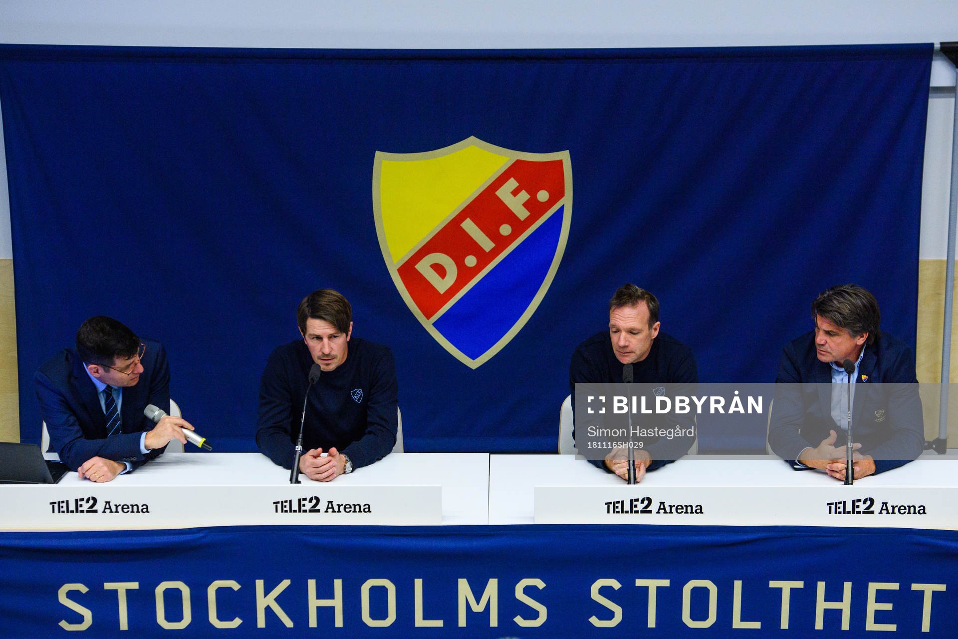 Djurgårdens sportchef Bosse Andersson med nya tränare
