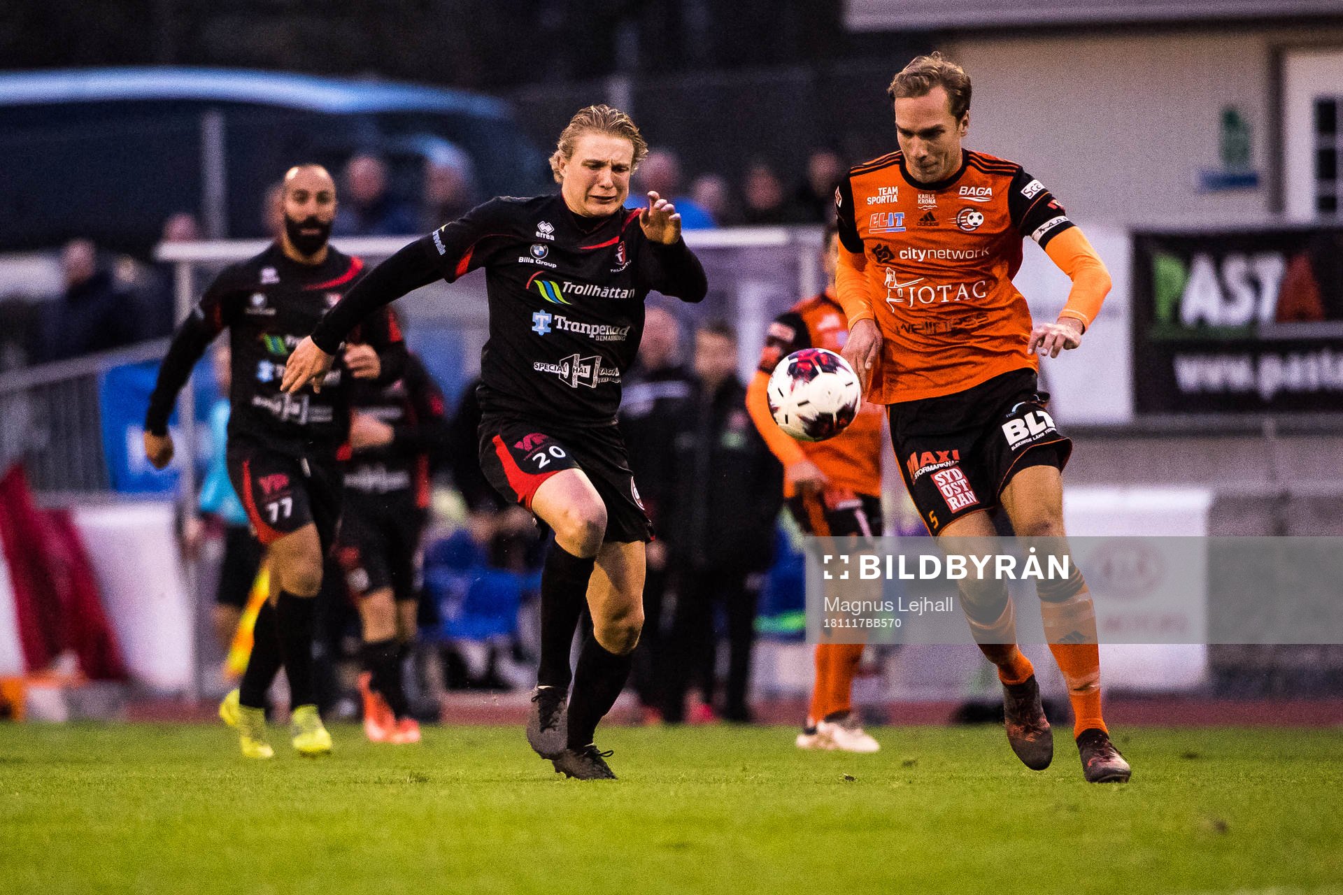 Trollhättans Tobias Berntsson och Karlskronas Jesper