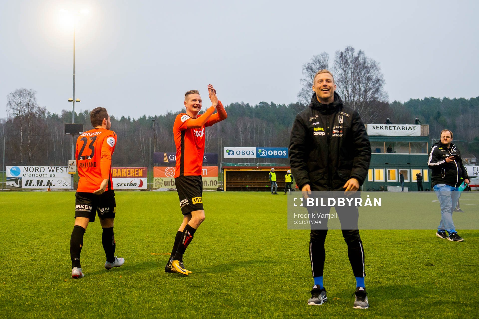 Erik Huseklepp of Åsane celebrates