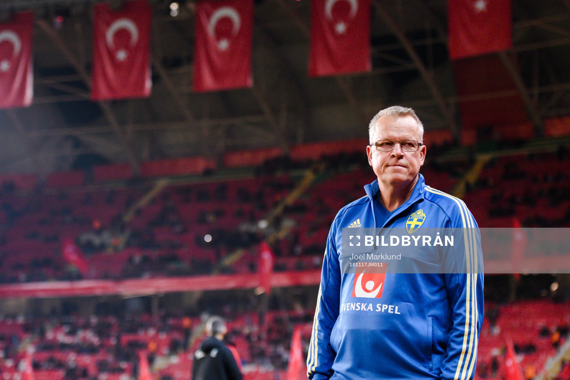 Head coach Janne Andersson of Sweden