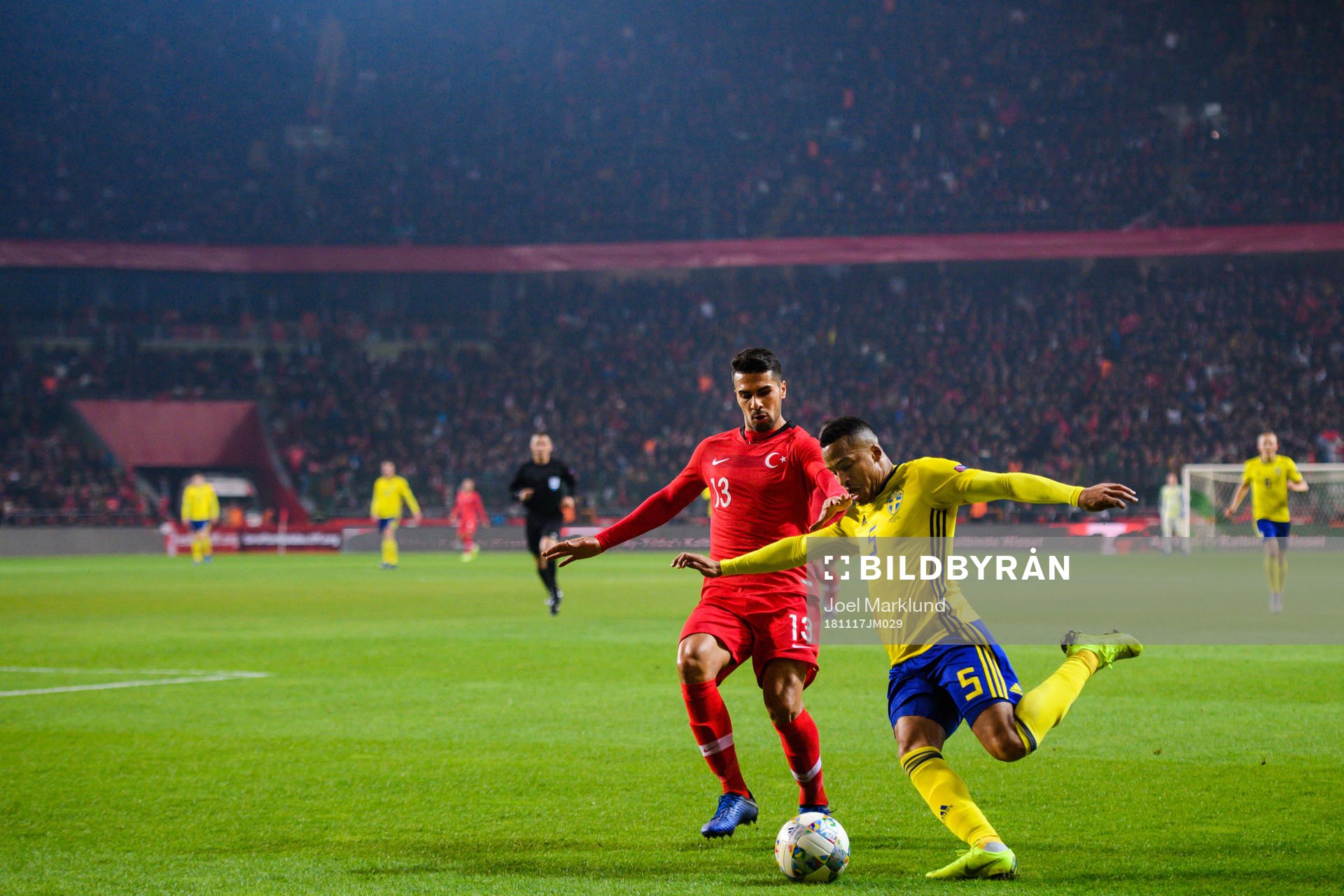 Zeki Celik of Turkey and Martin Olsson of Sweden