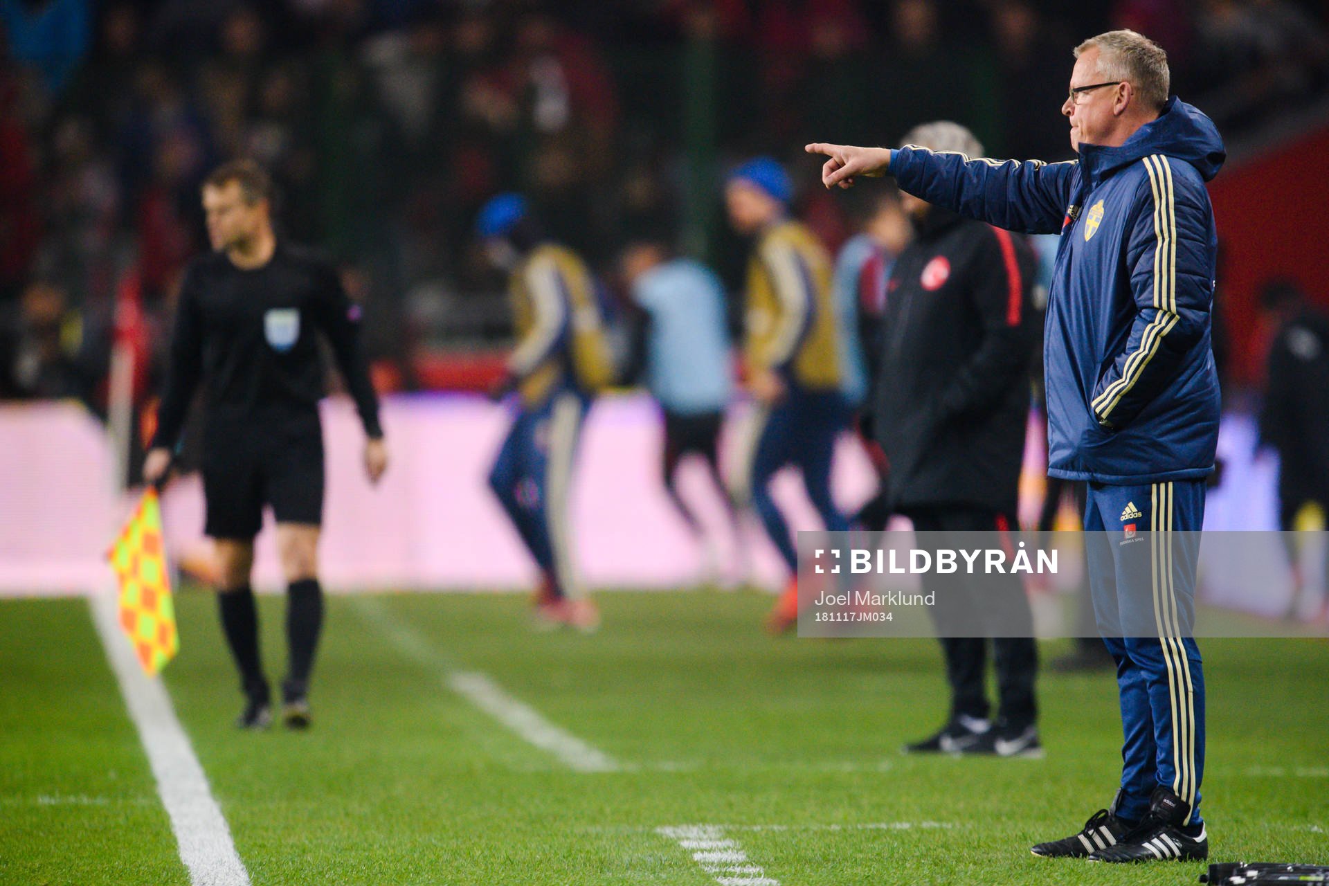 Head coach Janne Andersson of Sweden