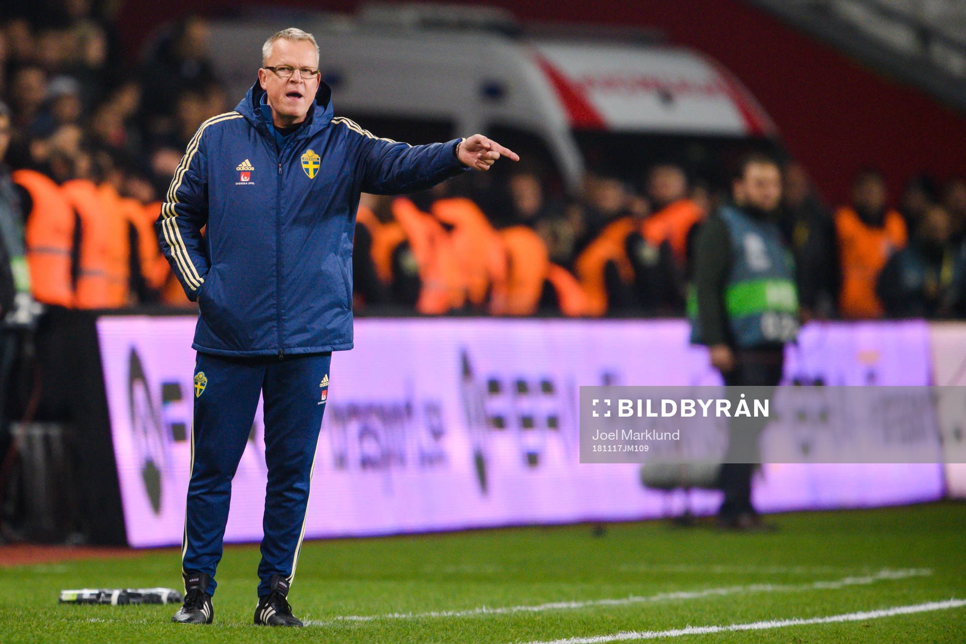 Head coach Janne Andersson of Sweden