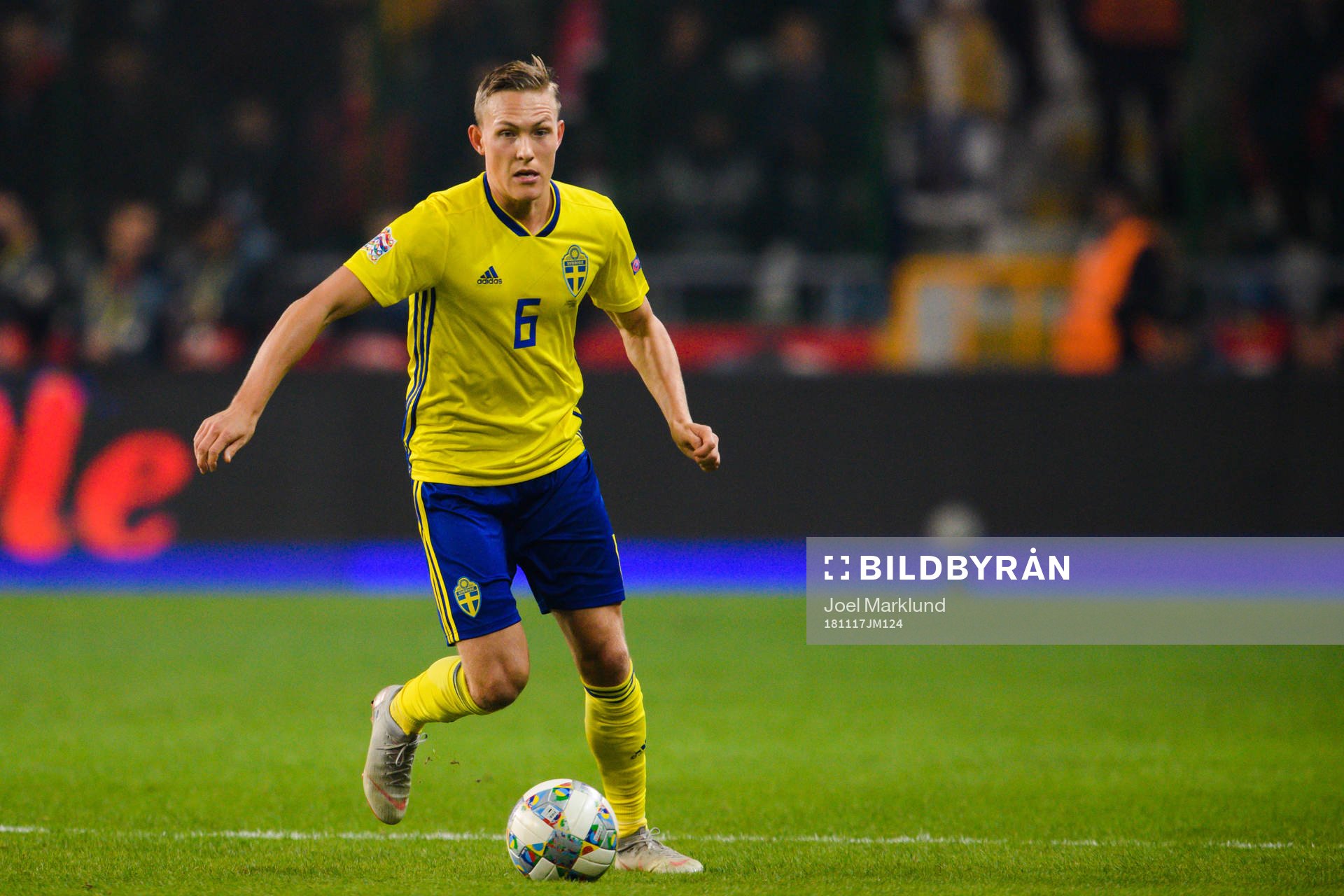 Ludwig Augustinsson of Sweden