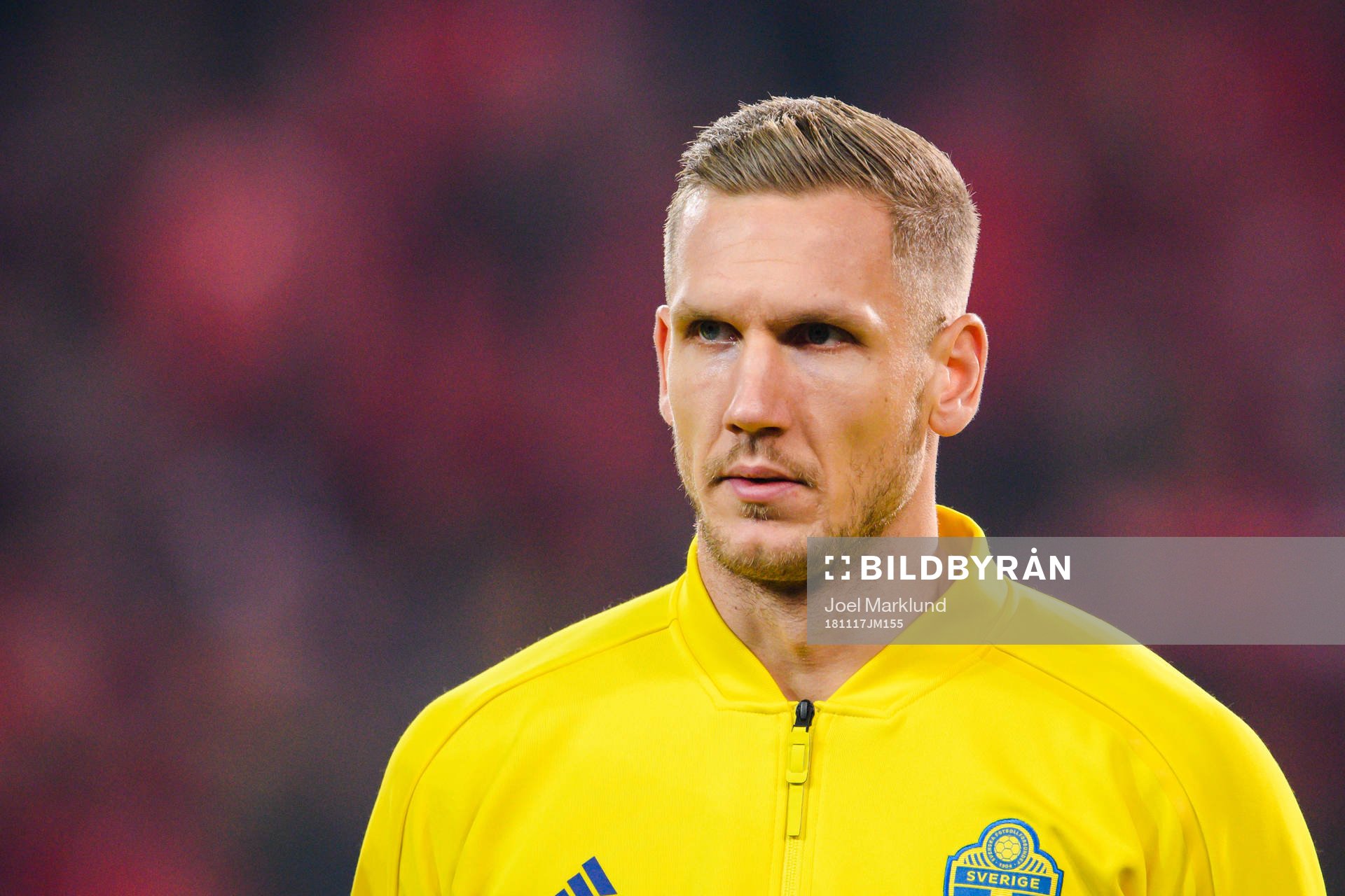 Robin Olsen of Sweden