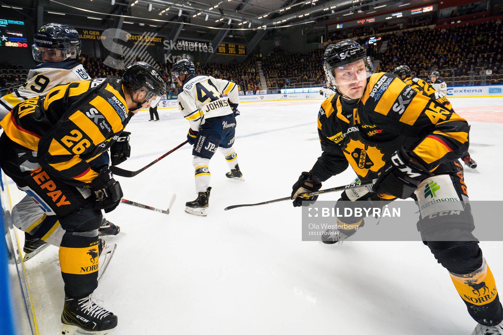 Skellefteås Albin Sundsvik och Oscar Möller