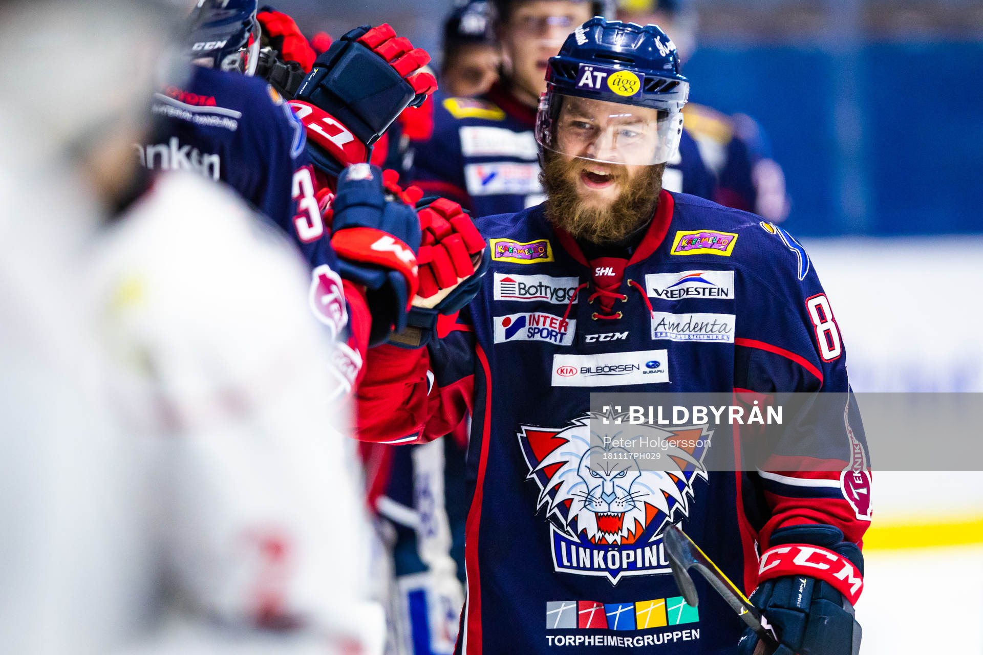 Linköpings Jimmy Andersson jublar