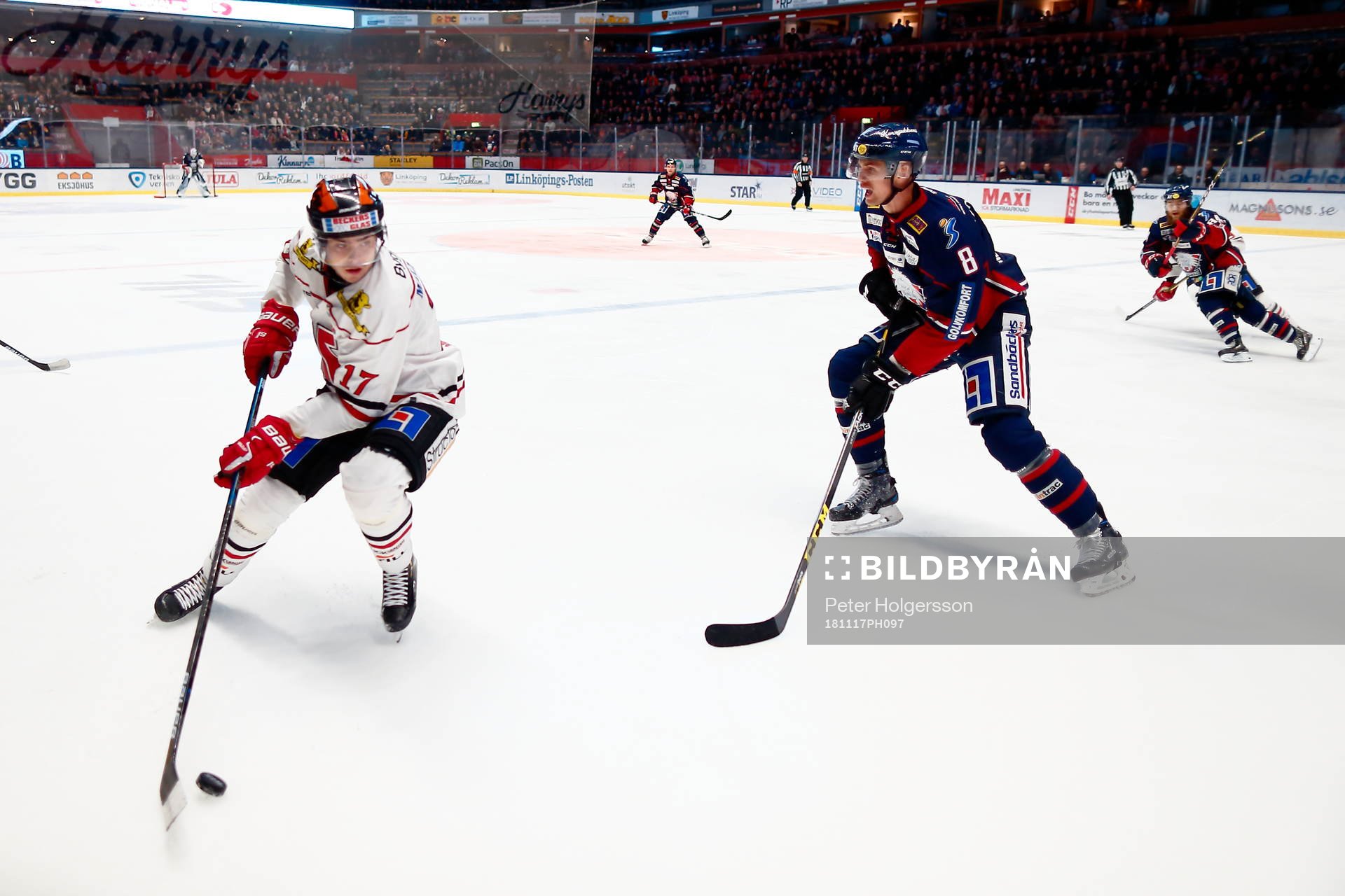 Örebros Viktor Lodin och Linköpings Viktor Svedberg