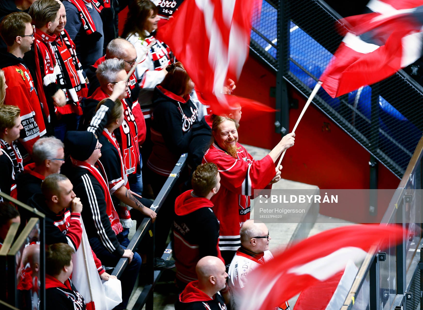 Örebros supporters jublar