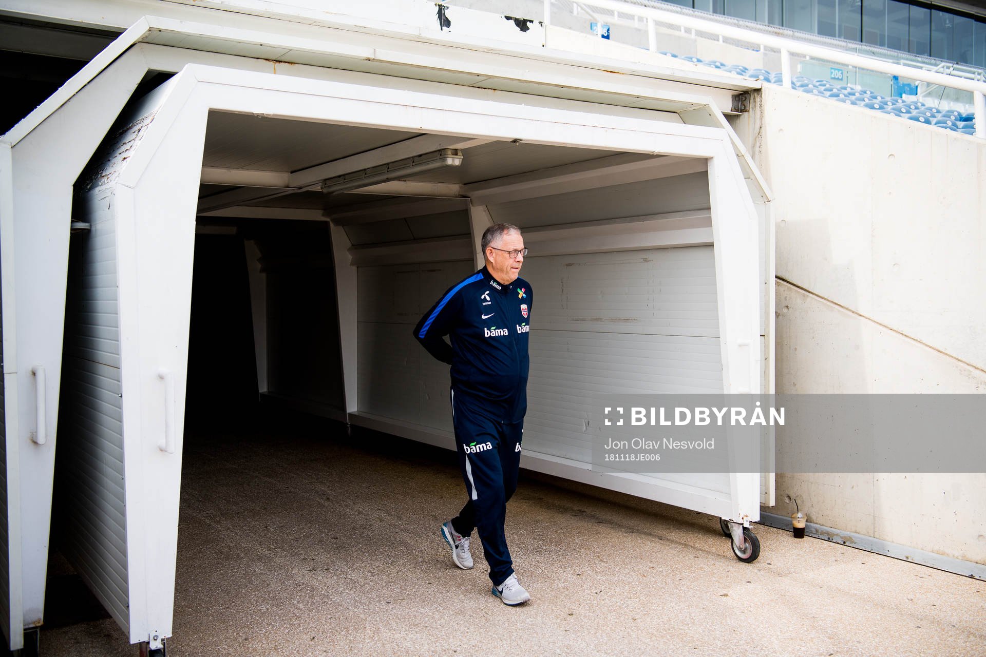Lars Lagerbäck, head coach of Norway
