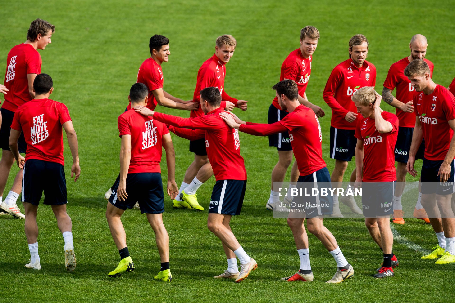 Sander Berge, Tarik Elyounoussi, Martin Ødegaard, Sigurd