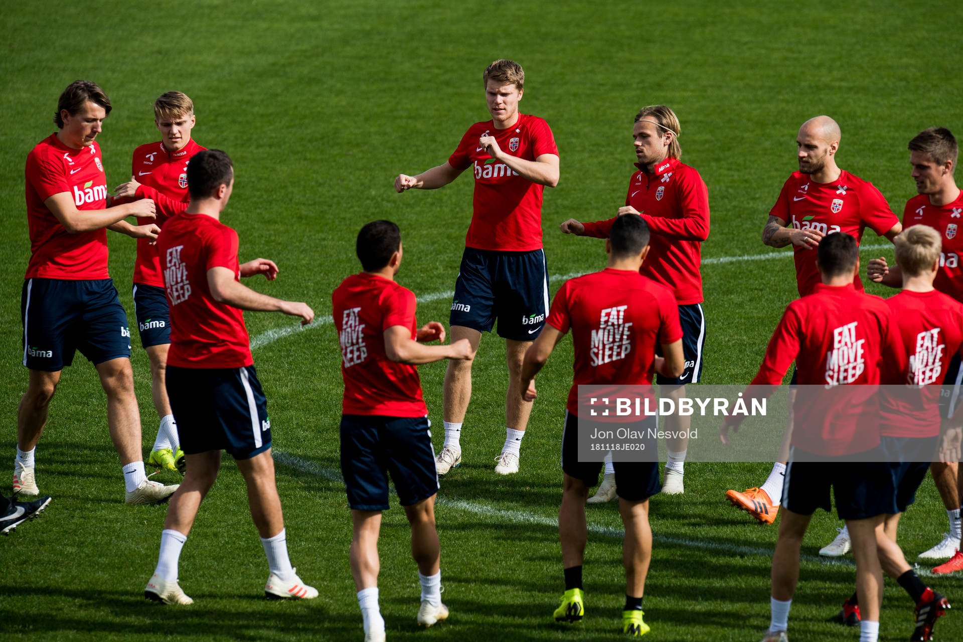 Sander Berge, Martin Ødegaard, Sigurd Rosted, Iver Fossum,