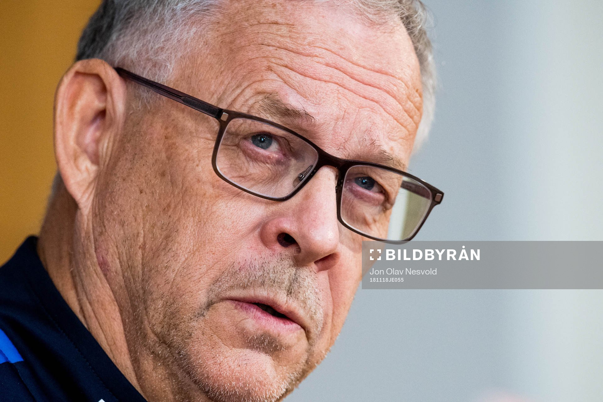 Lars Lagerbäck, head coach of Norway