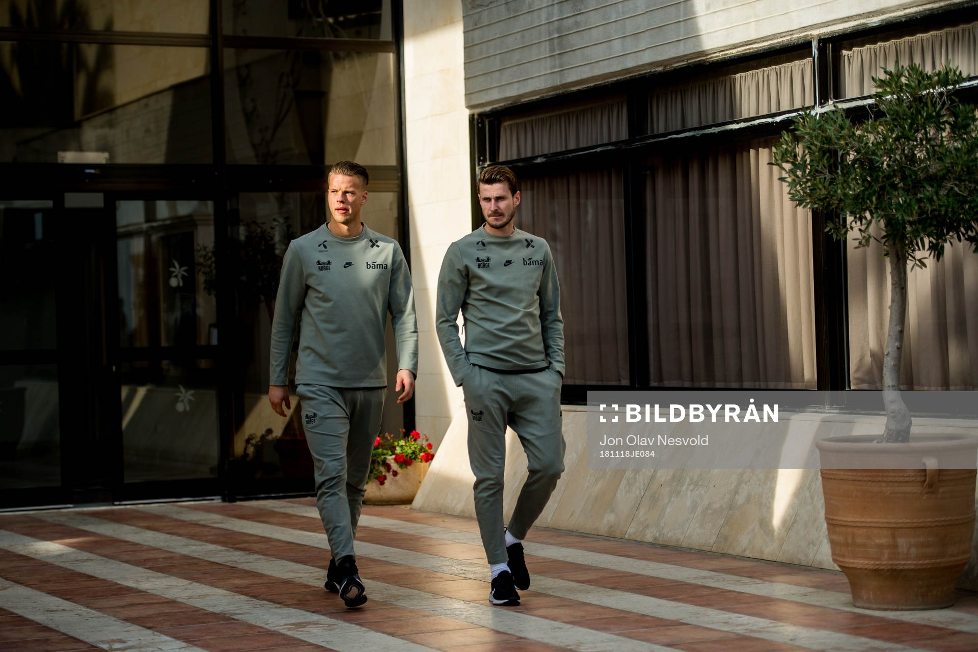 Goalkeeper Ørjan Håskjold Nyland and Håvard Nordtveit of