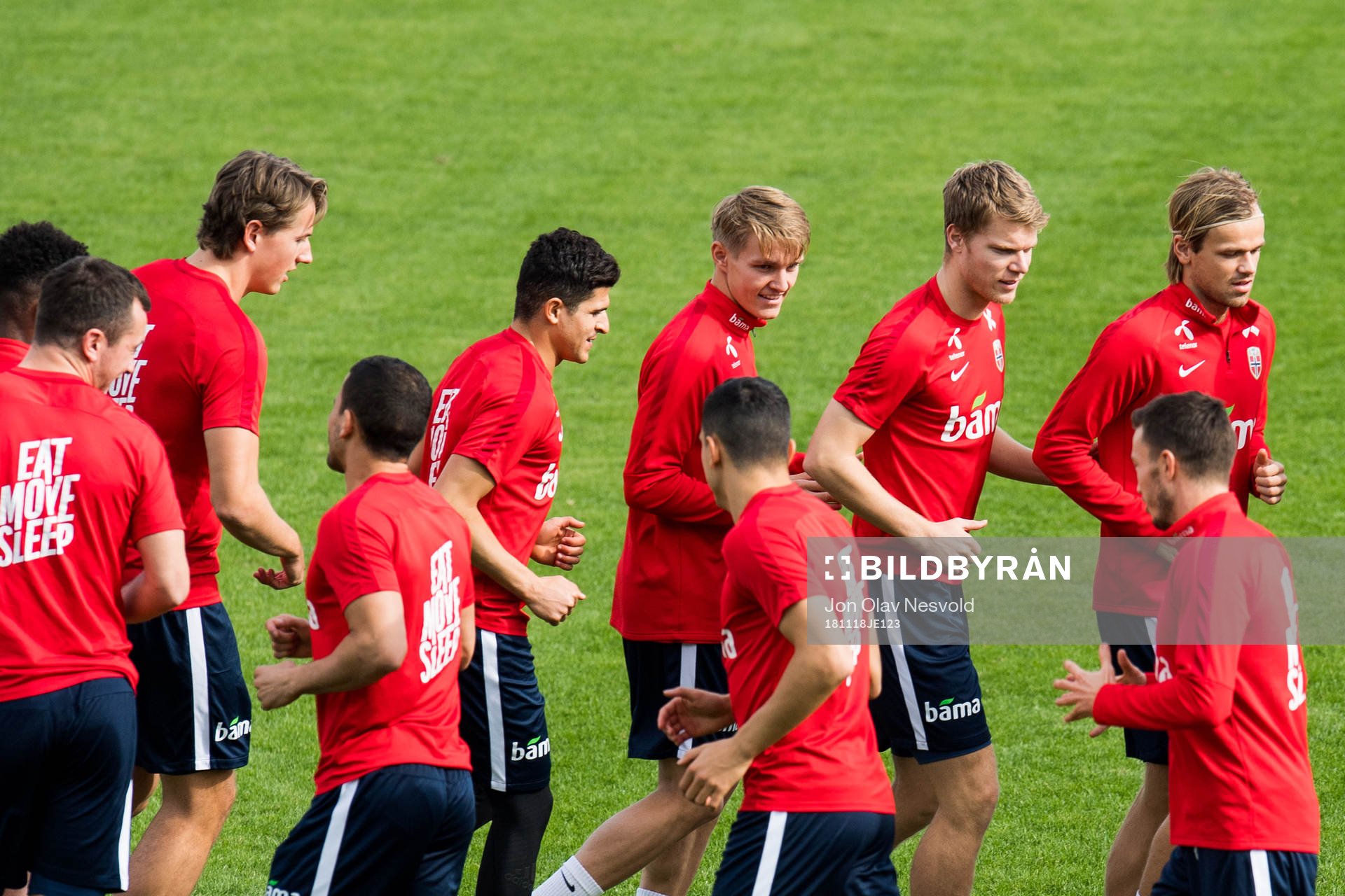 Sander Berge, Tarik Elyounoussi, Martin Ødegaard, Sigurd