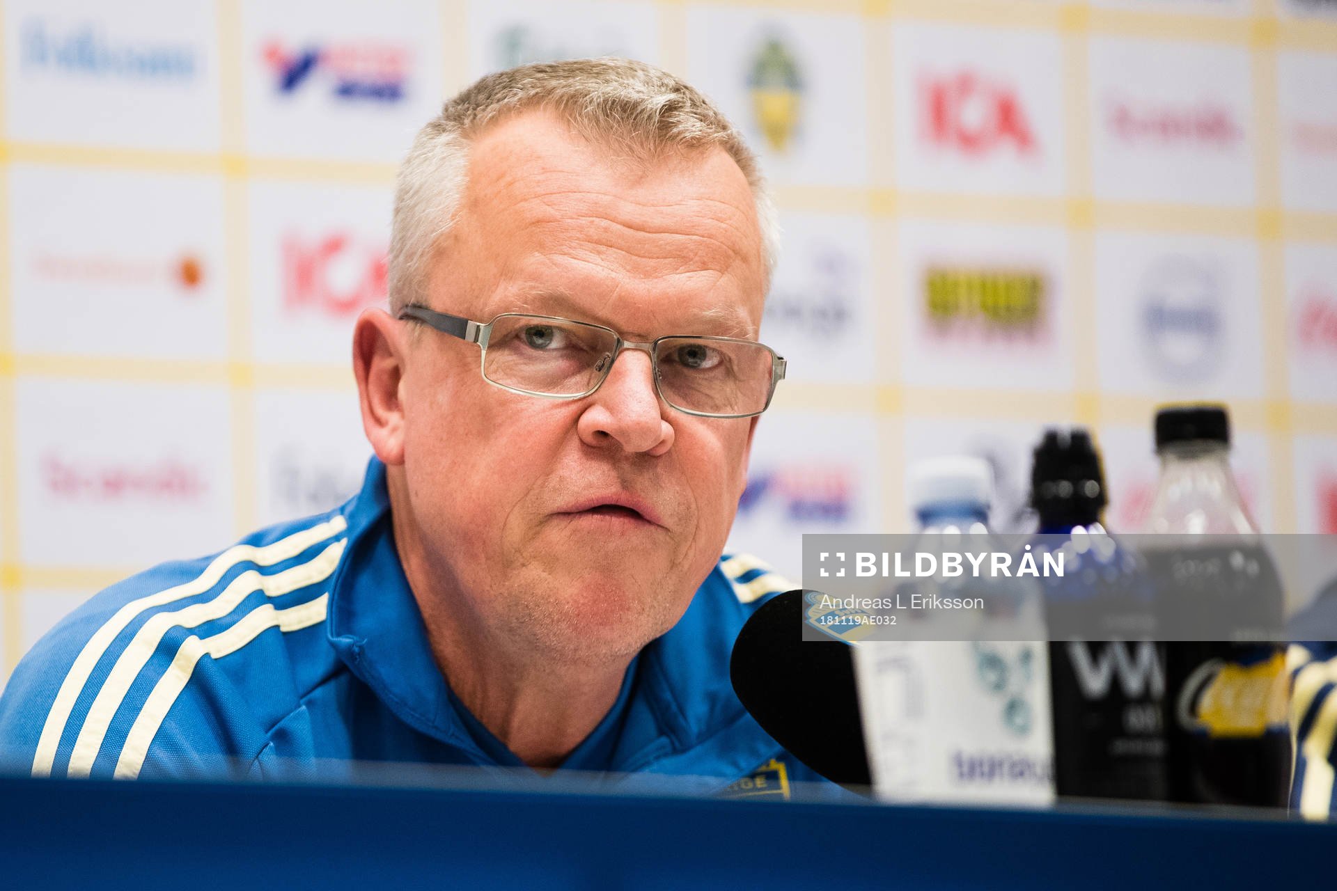 Head coach Janne Andersson of Sweden
