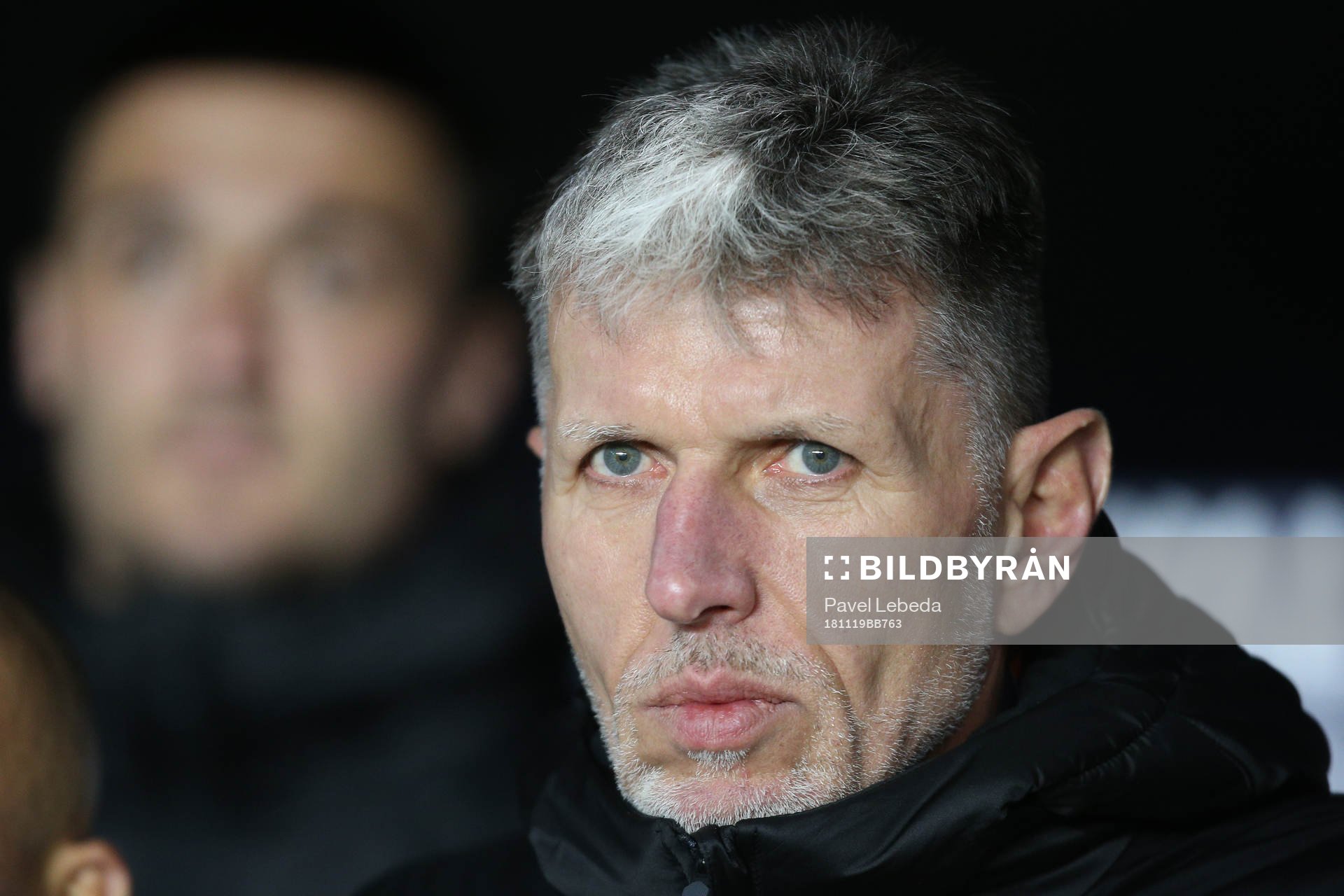 head coach Jaroslav Silhavy of Czech Republic is seen