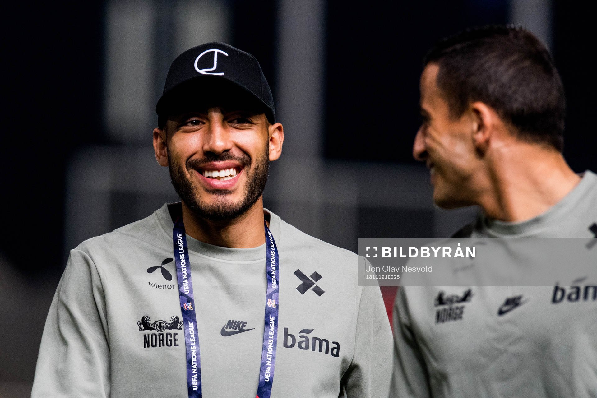 Haitam Aleesami and Omar Elabdellaoui of Norway