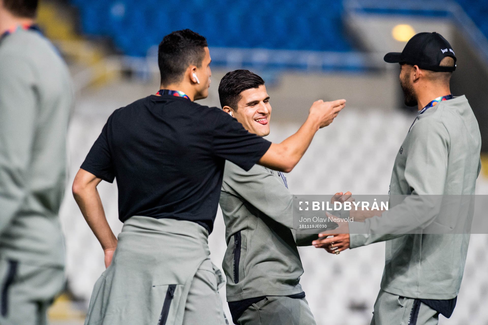 Mohamed Elyounoussi, Tarik Elyounoussi and Haitam Aleesami