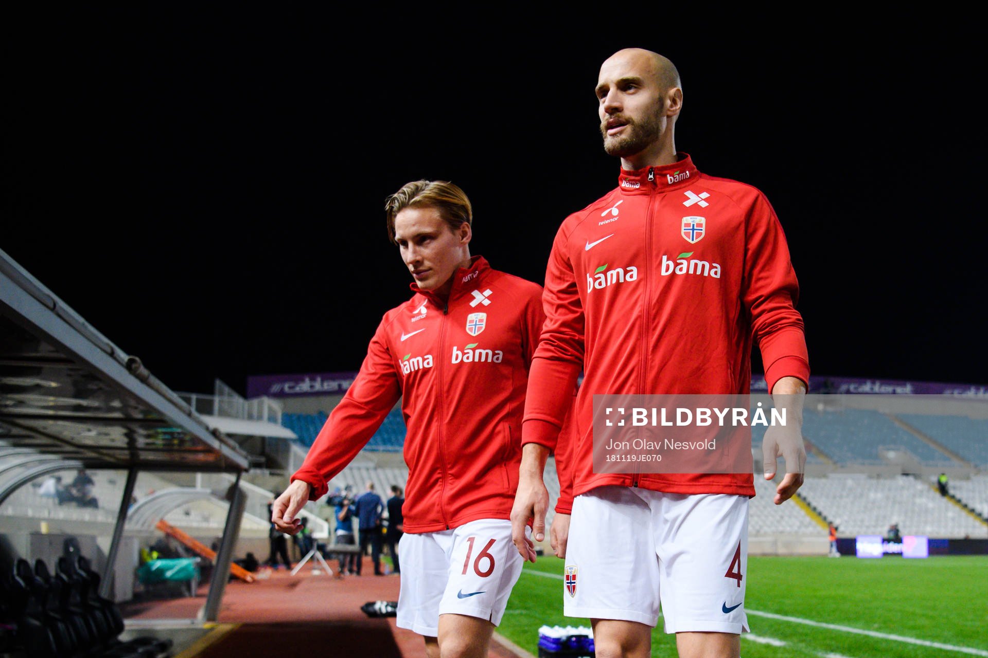 Jonas Svensson and Tore Reginiussen of Norway