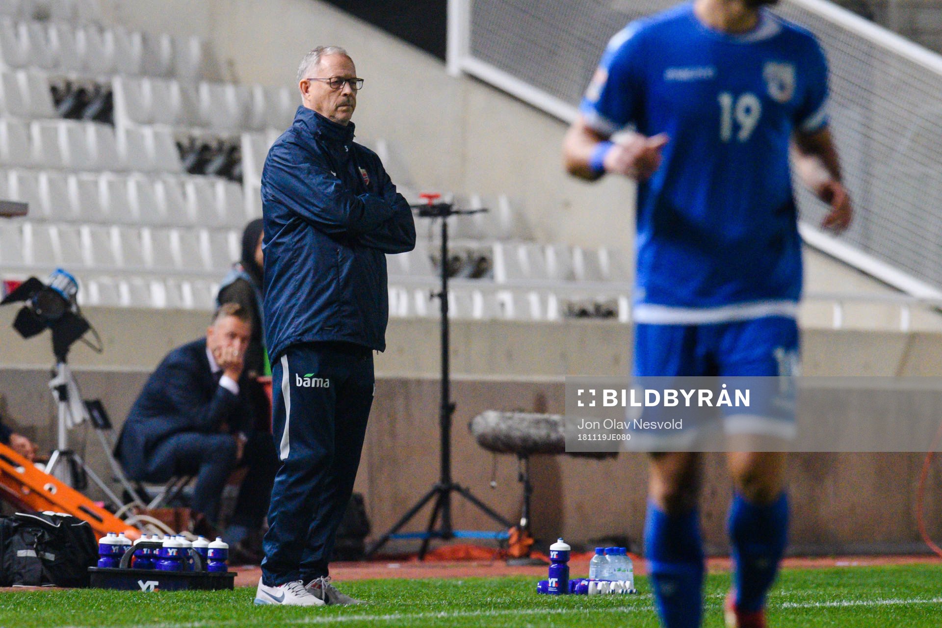 Lars Lagerbäck, head coach of Norway