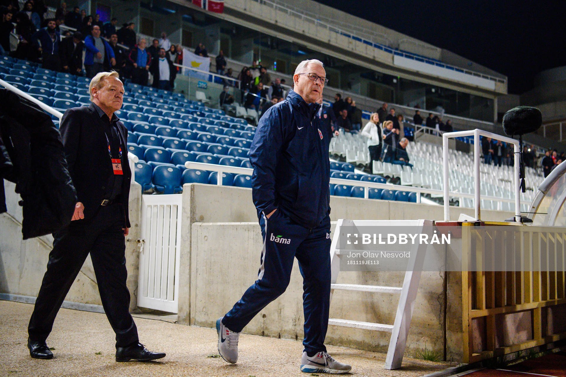 Lars Lagerbäck, head coach of Norway