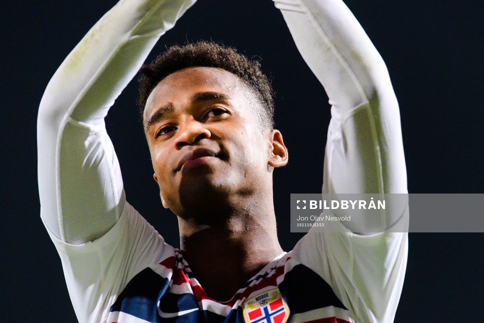 Ola Kamara of Norway celebrates