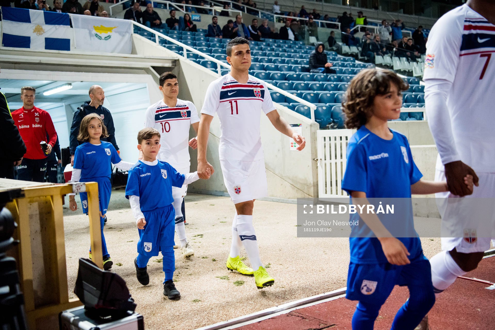 Tarik Elyounoussi and Mohamed Elyounoussi of Norway