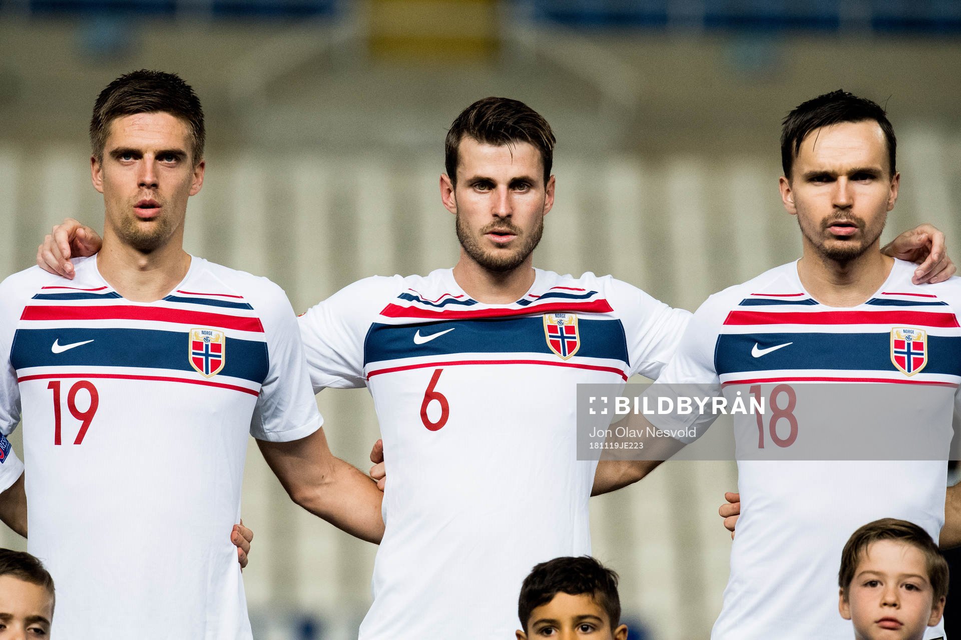 Markus Henriksen, Håvard Nordtveit and Ole Kristian