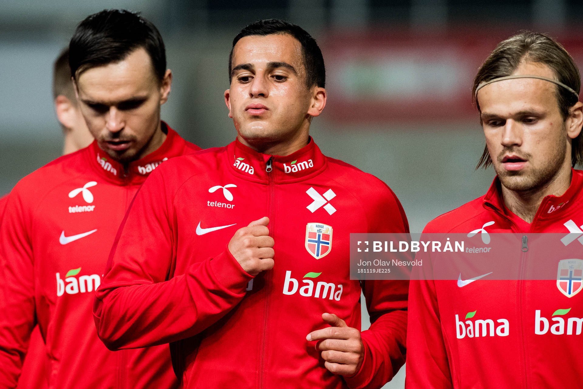 Ole Kristian Selnæs, Omar Elabdellaoui and Iver Fossum of