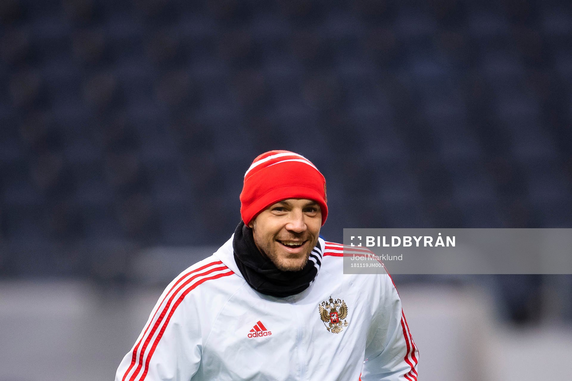 Artem Dzyuba of Russia