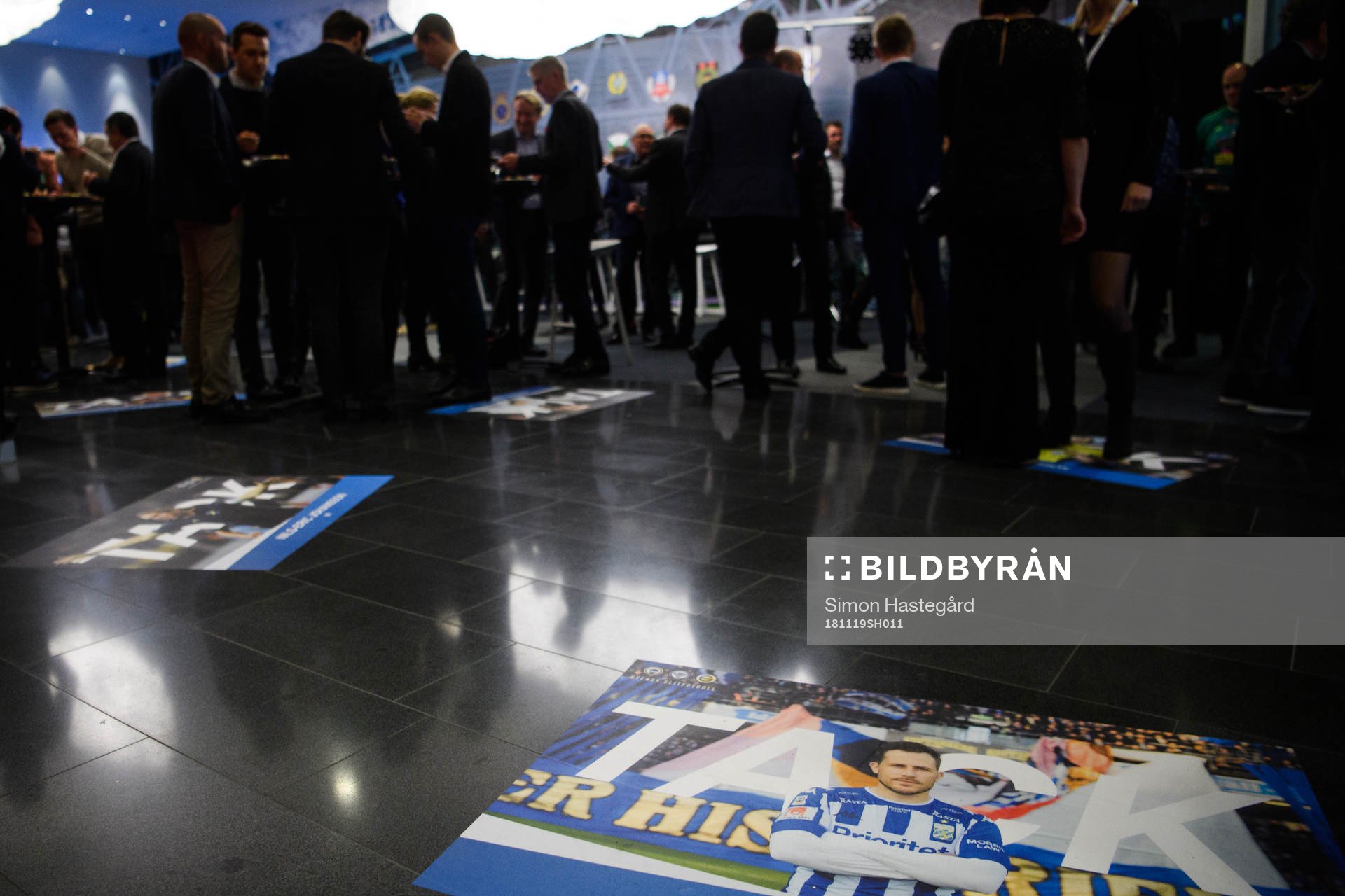 IFK Göteborgs Tobias Hysen uppmärksammas med bilder på