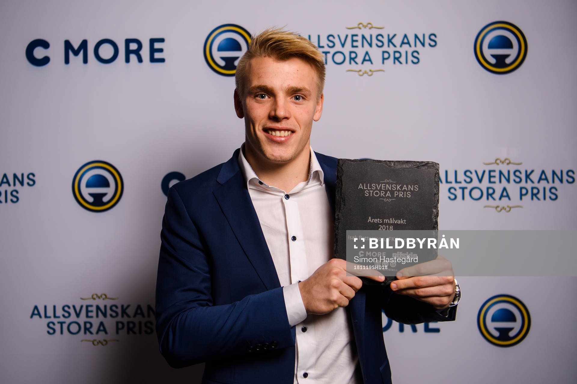 Norrköpings målvakt Isak Pettersson