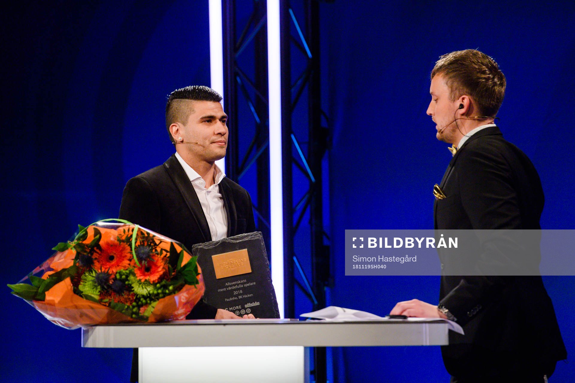 Häckens Paulinho motar utmärkelsen Årets MVP, most