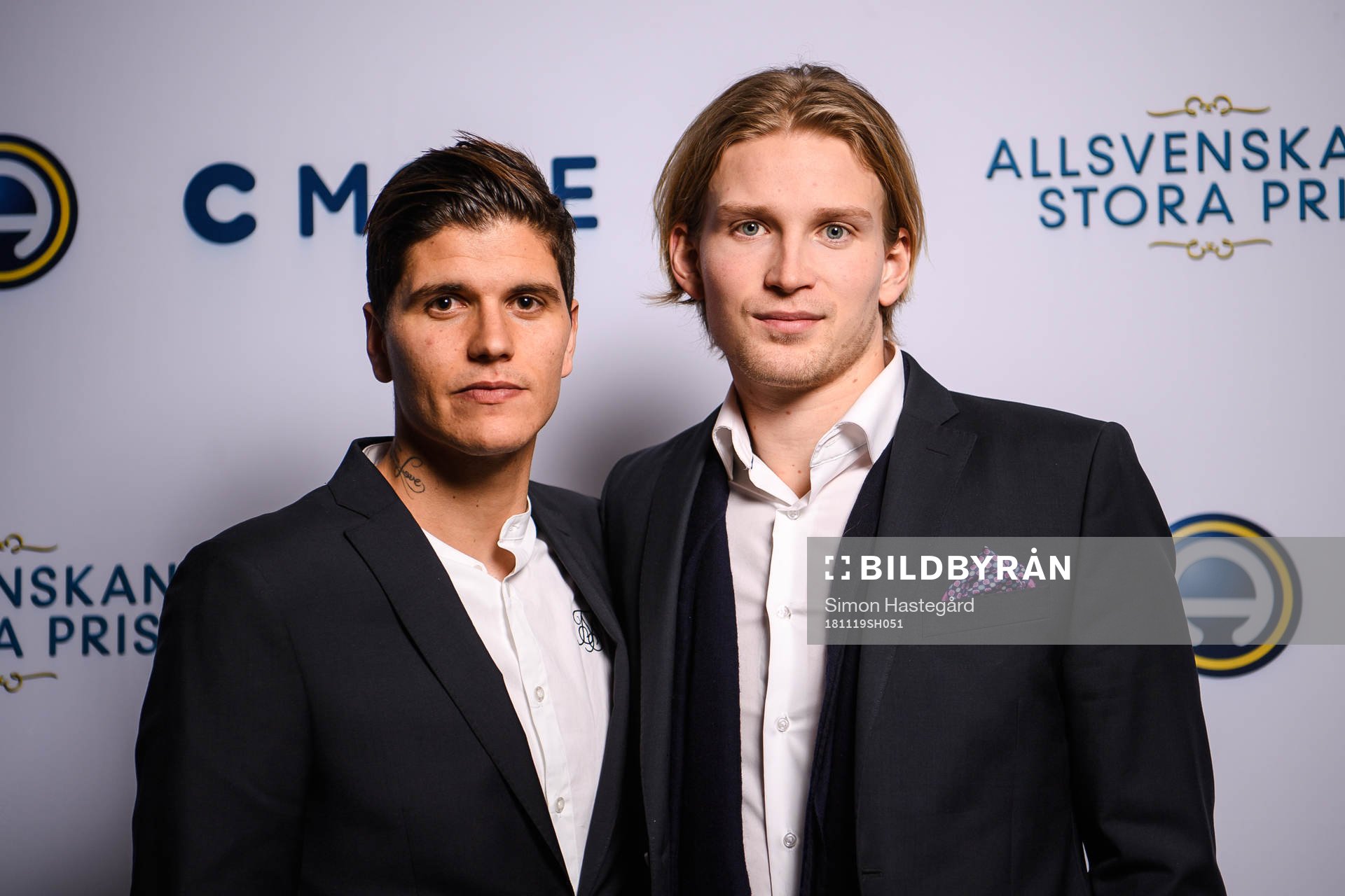GIF Sundsvalls David Batanero och målvakt William Eskelinen