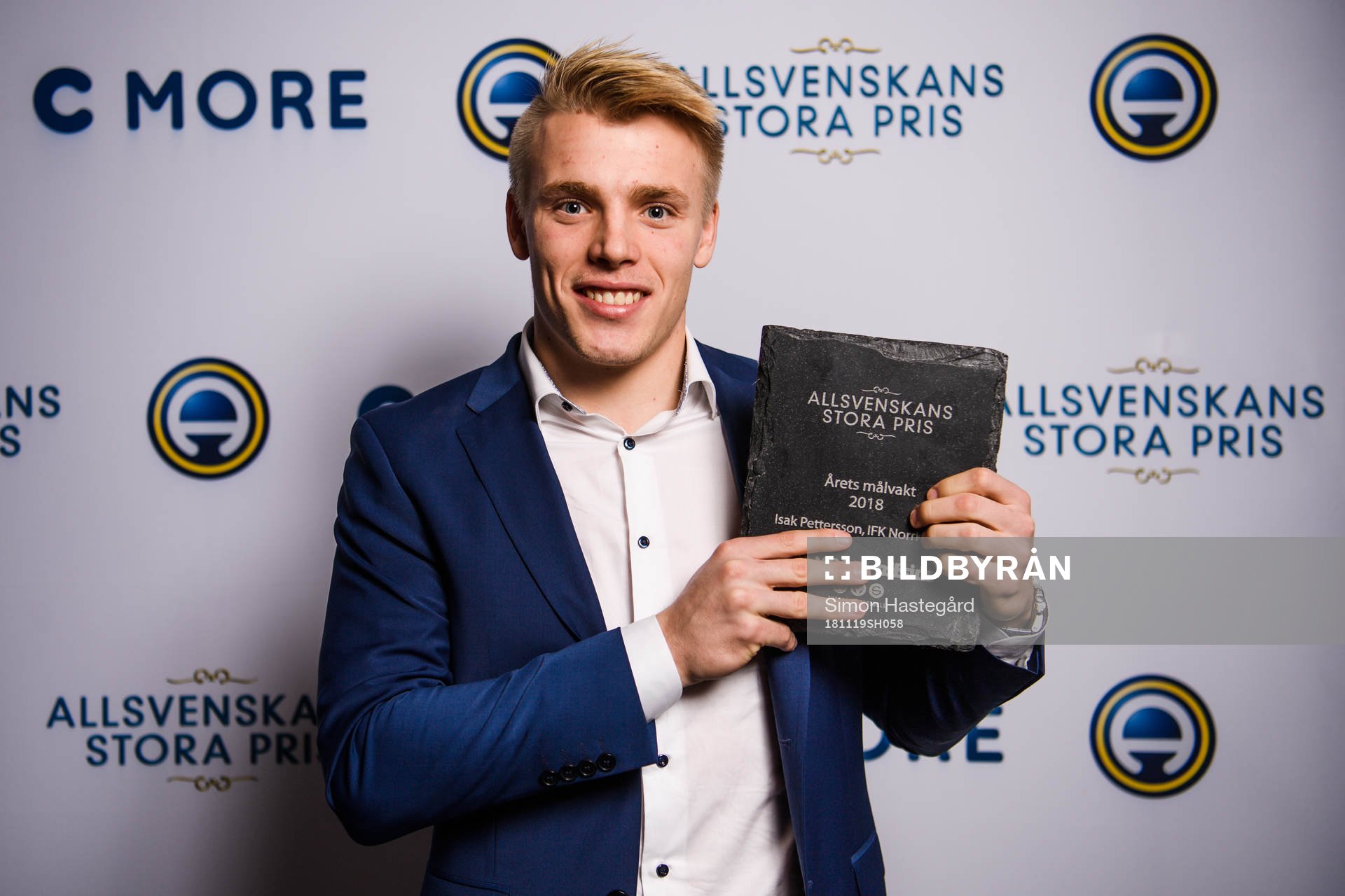 Norrköpings målvakt Isak Pettersson