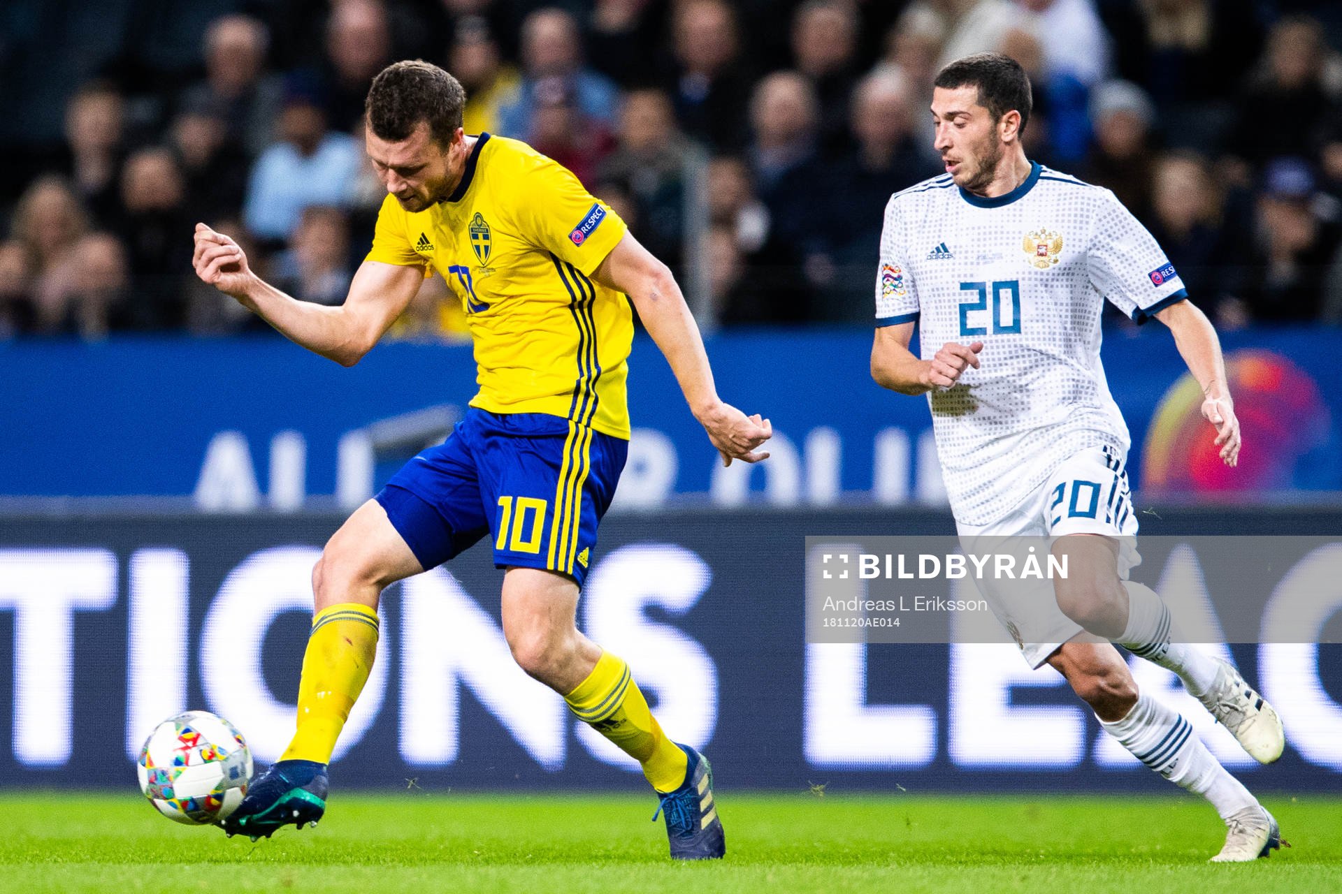 Jakob Johansson of Sweden and Alexsei Ionov of Russia