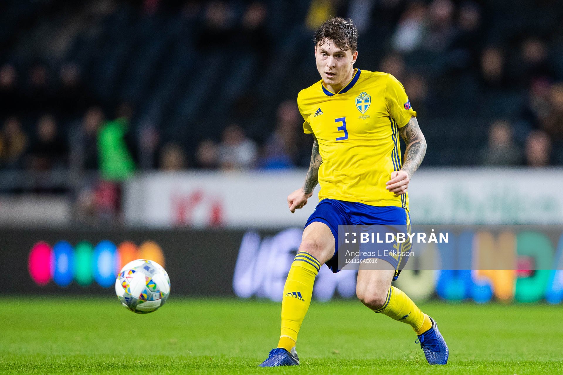Victor Nilsson Lindelöf of Sweden