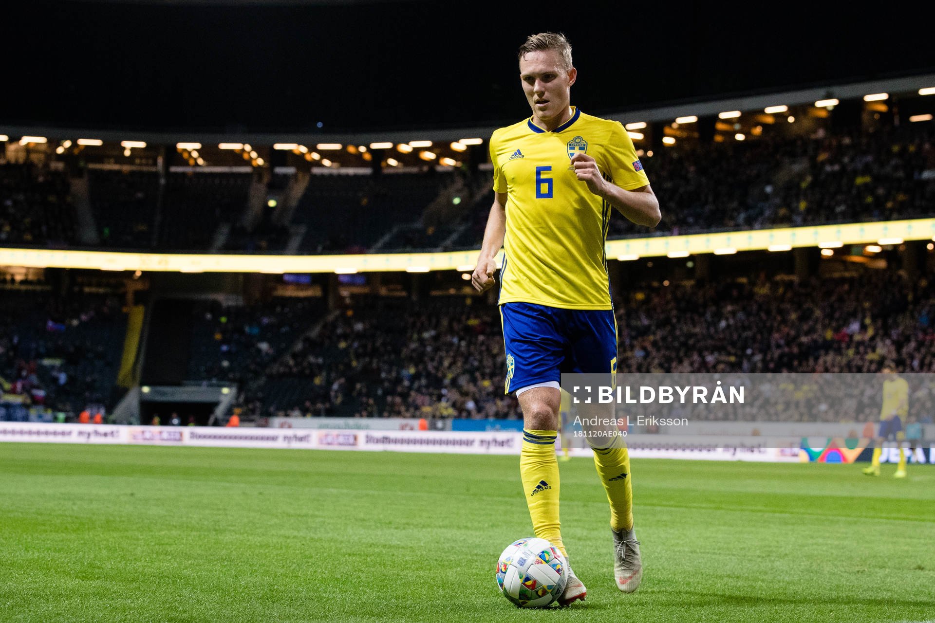Ludwig Augustinsson of Sweden