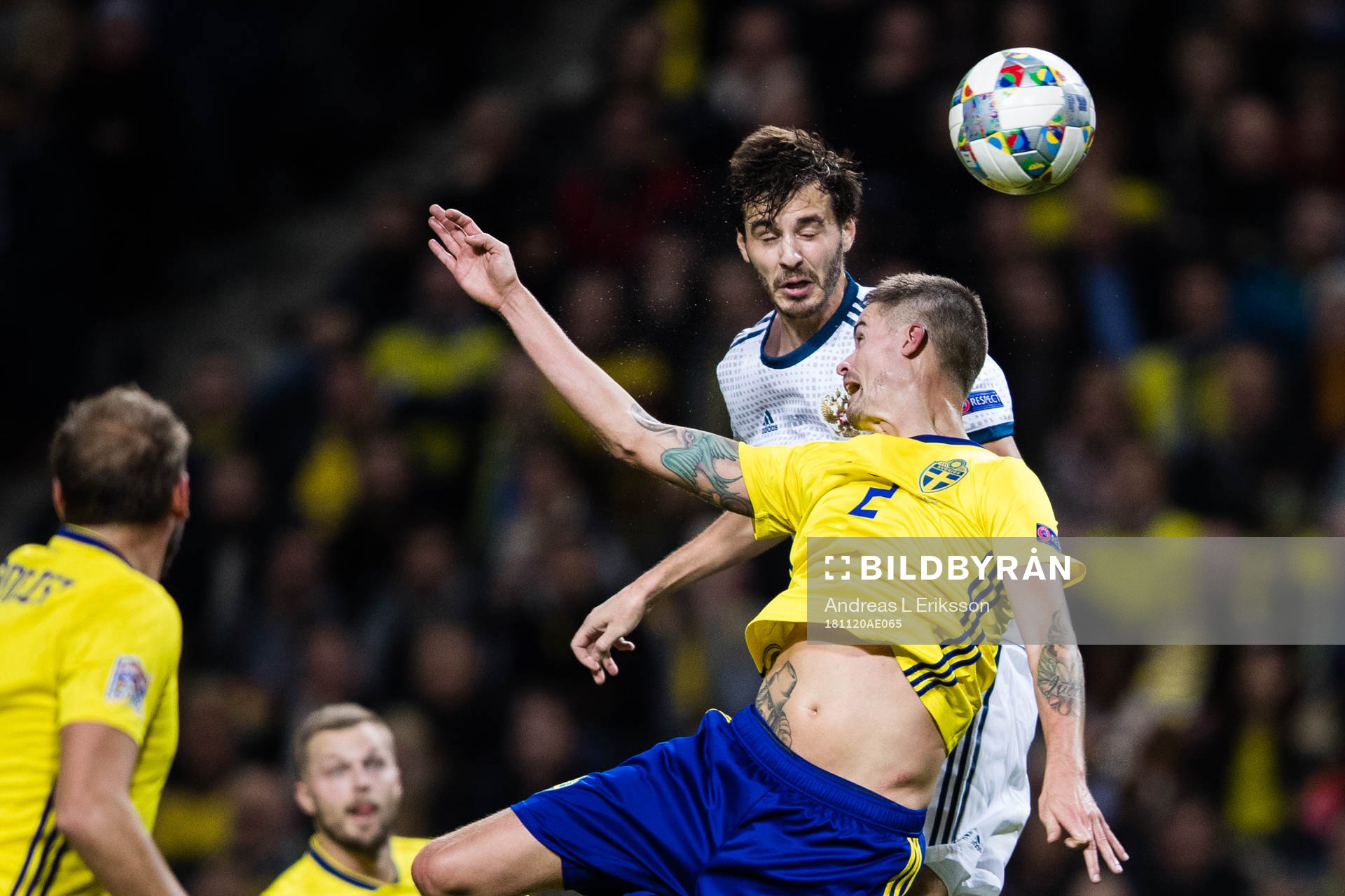 Mikael Lustig of Sweden and Aleksandr Erokhin of Russia