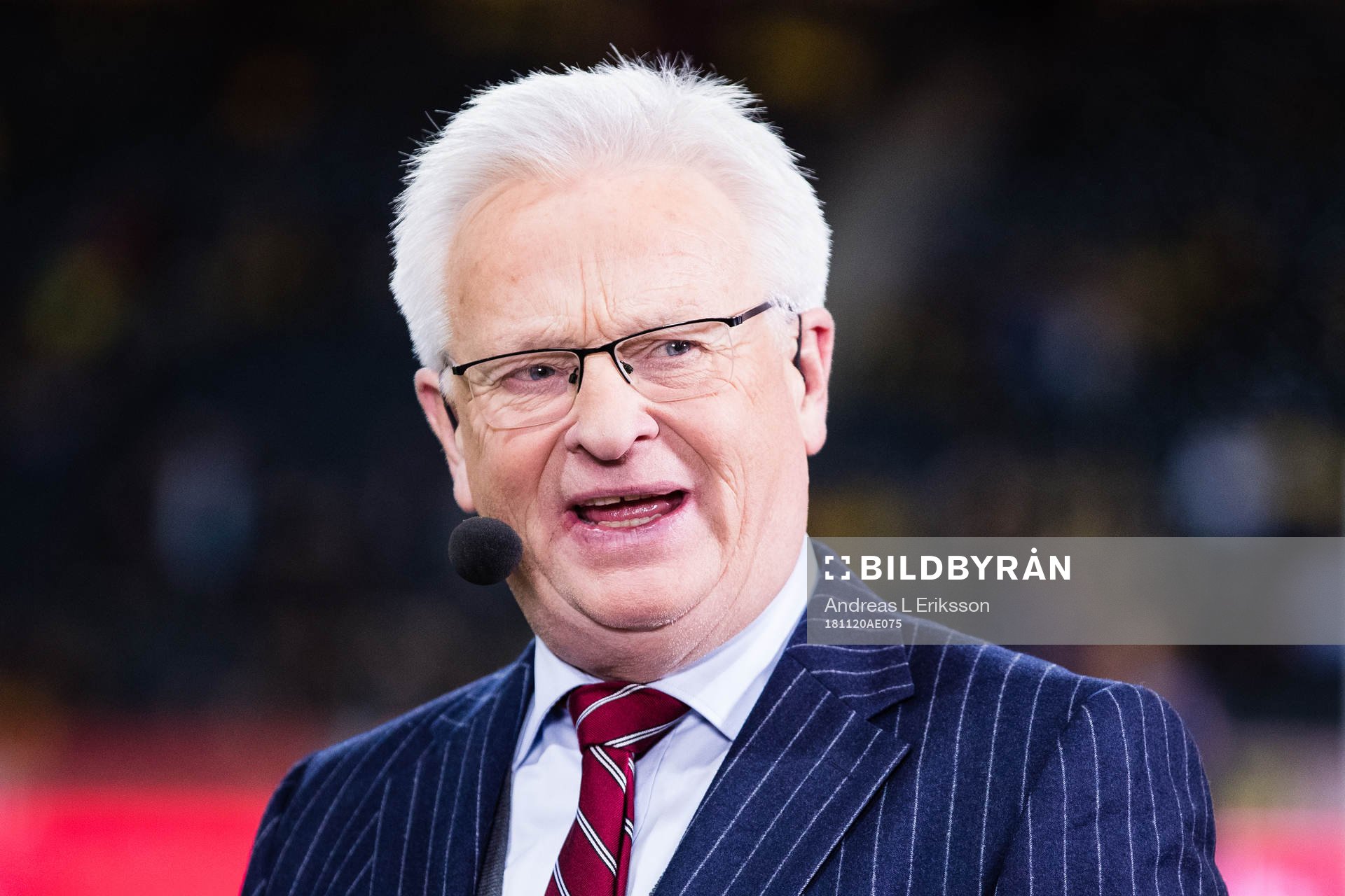 Hasse Backe of Cmore a head of the Nations League football