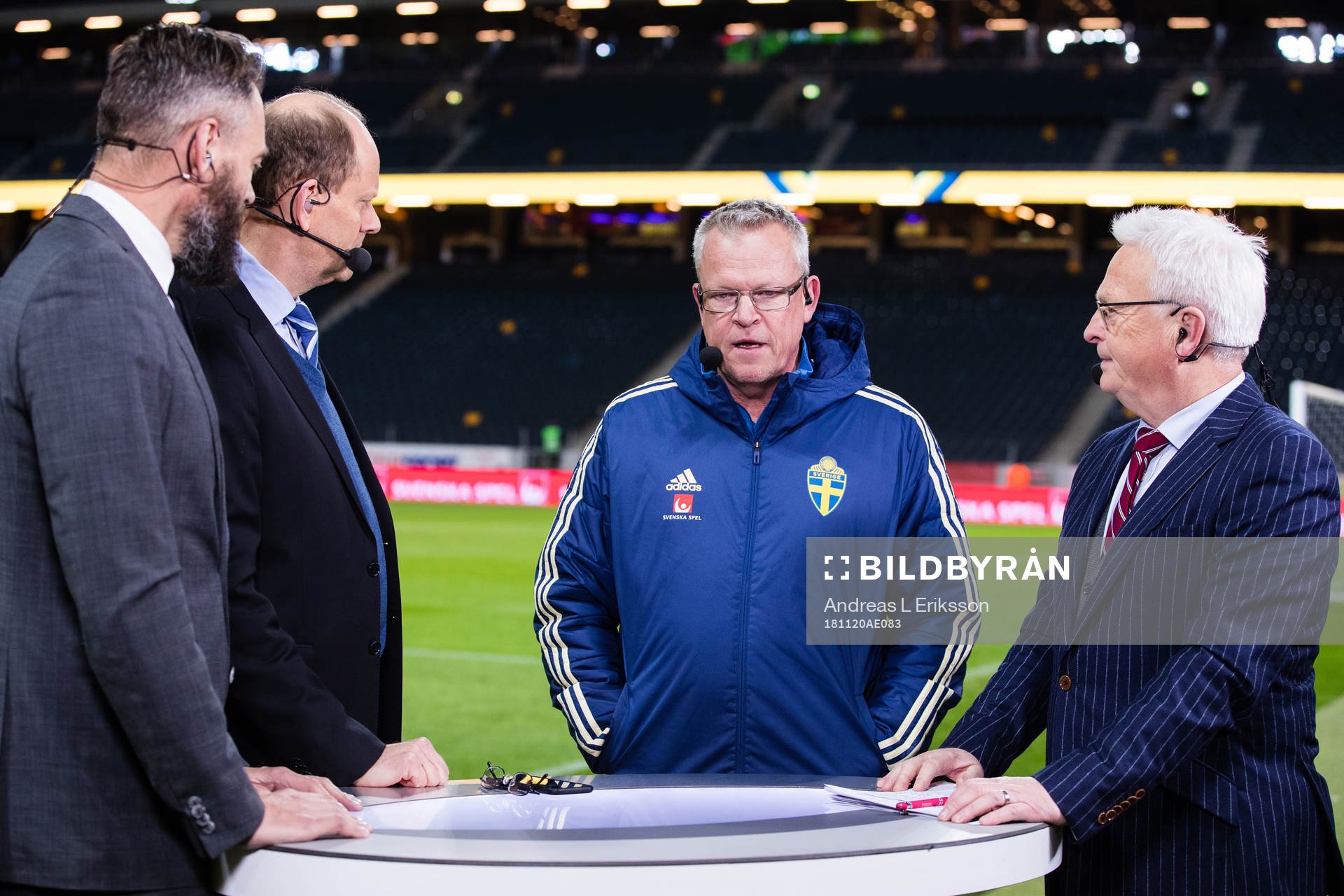 Olof Lundh, Lasse Granqvist and Hasse Backe of Cmore