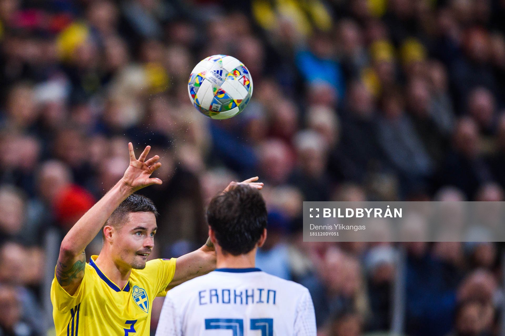Mikael Lustig of Sweden and Aleksandr Erokhin of Russia