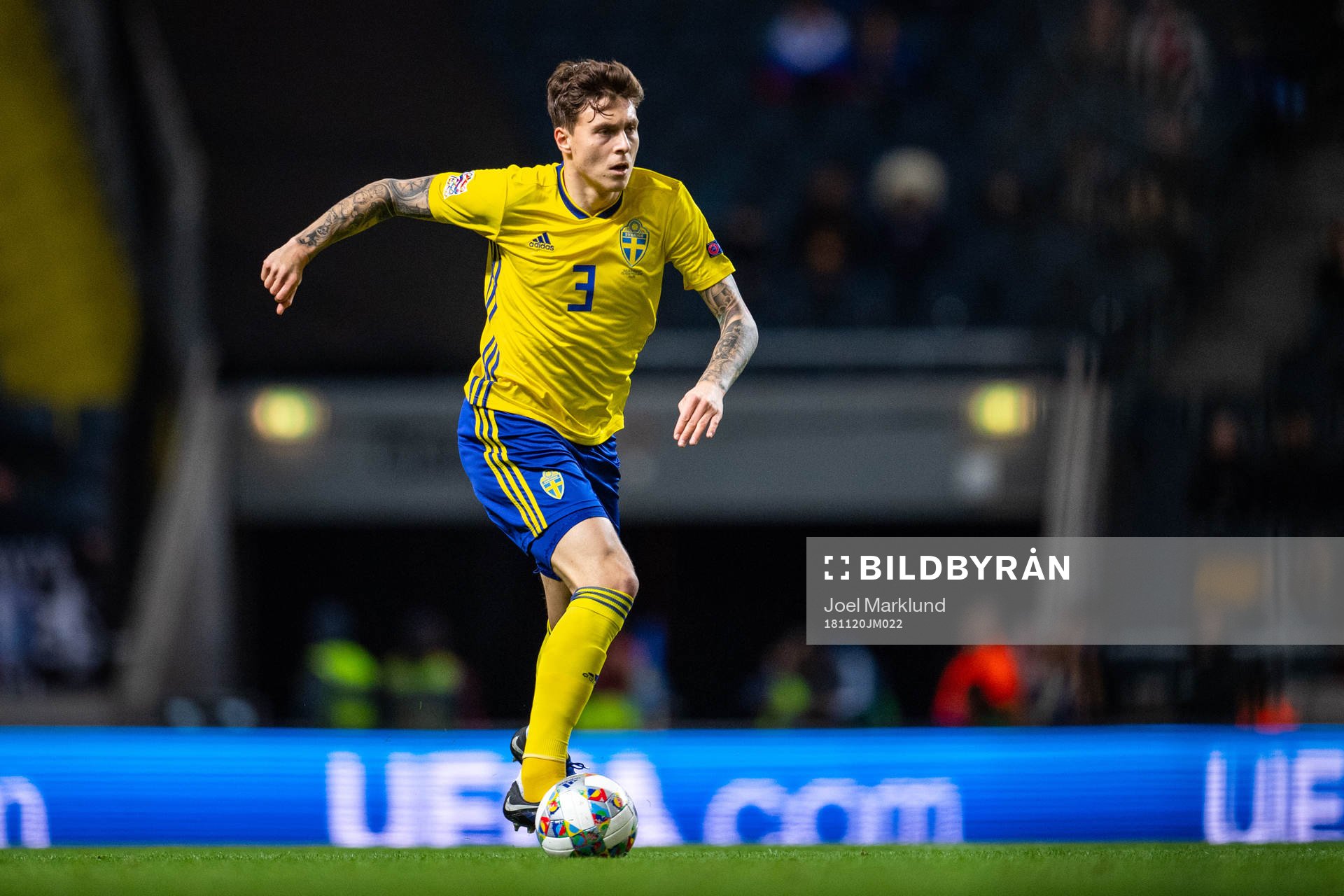 Victor Nilsson Lindelöf of Sweden