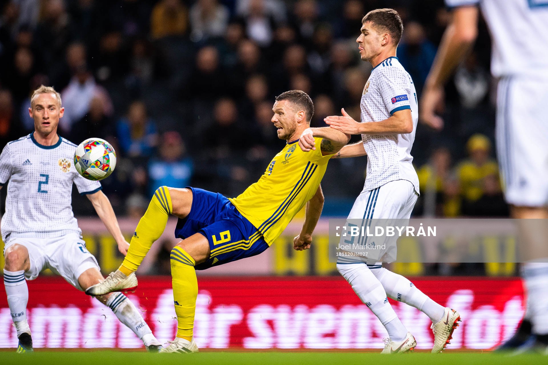 Marcus Berg of Sweden