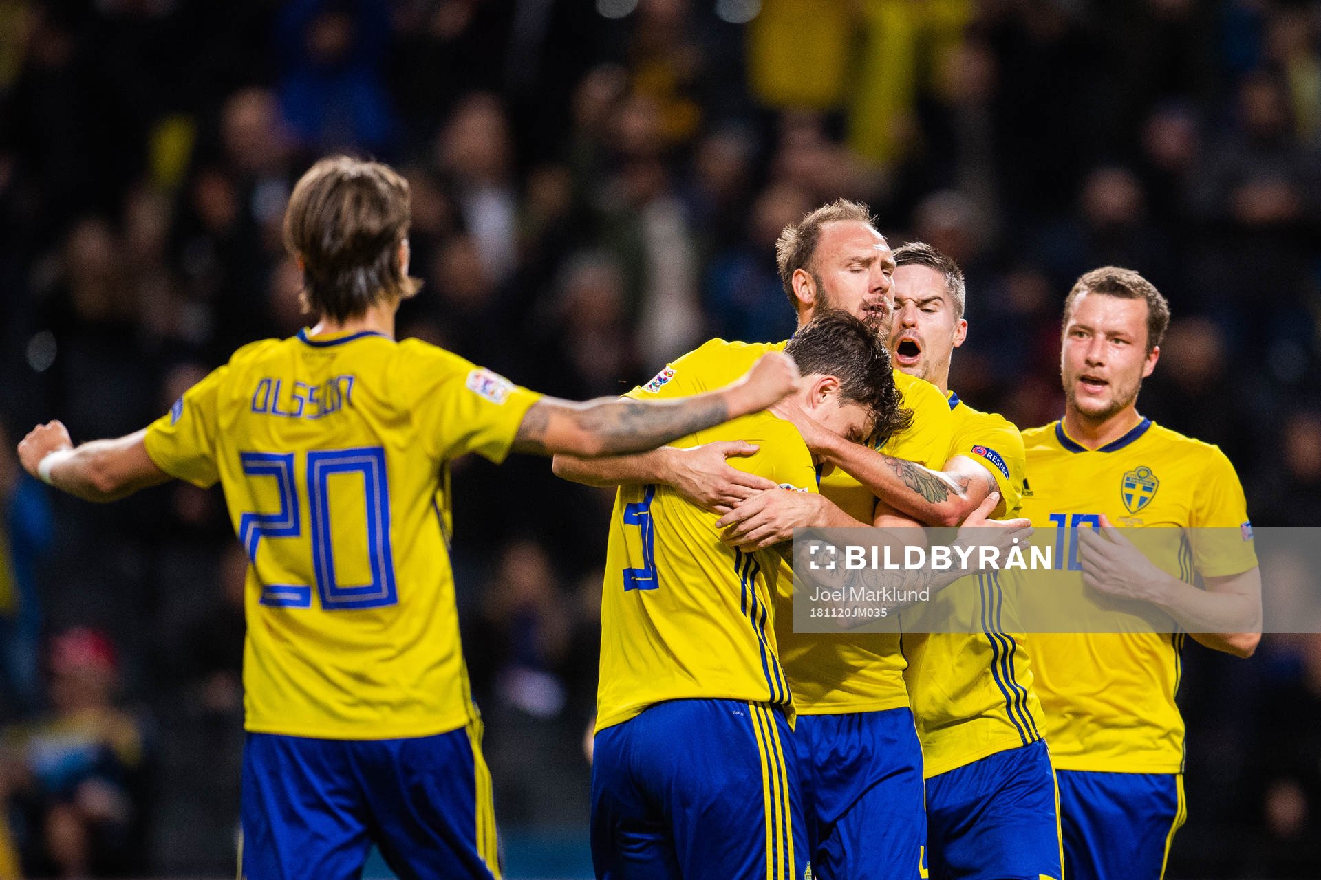 Kristoffer Olsson, Mikael Lustig, Victor Nilsson Lindelöf,