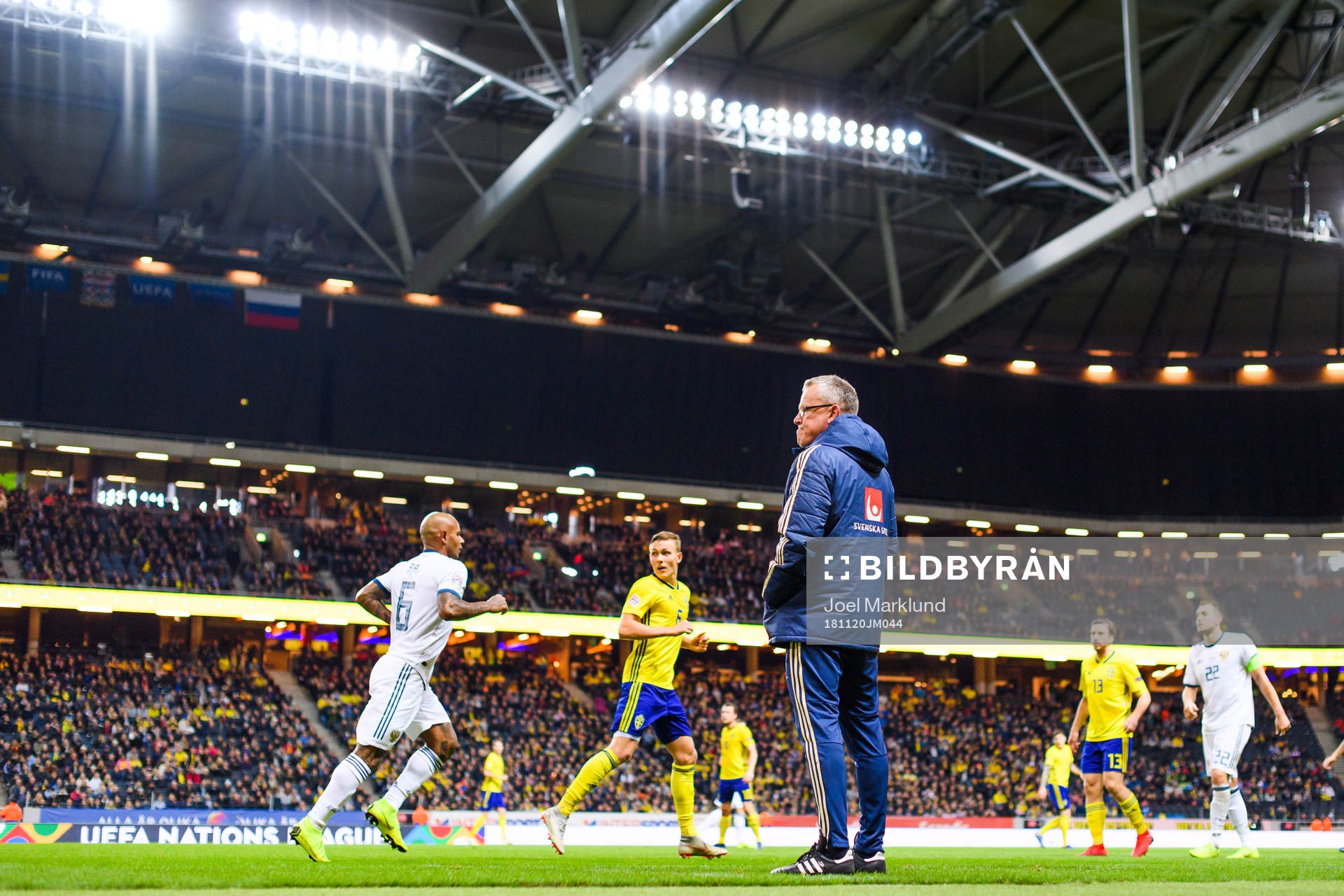 Head coach Janne Andersson of Sweden