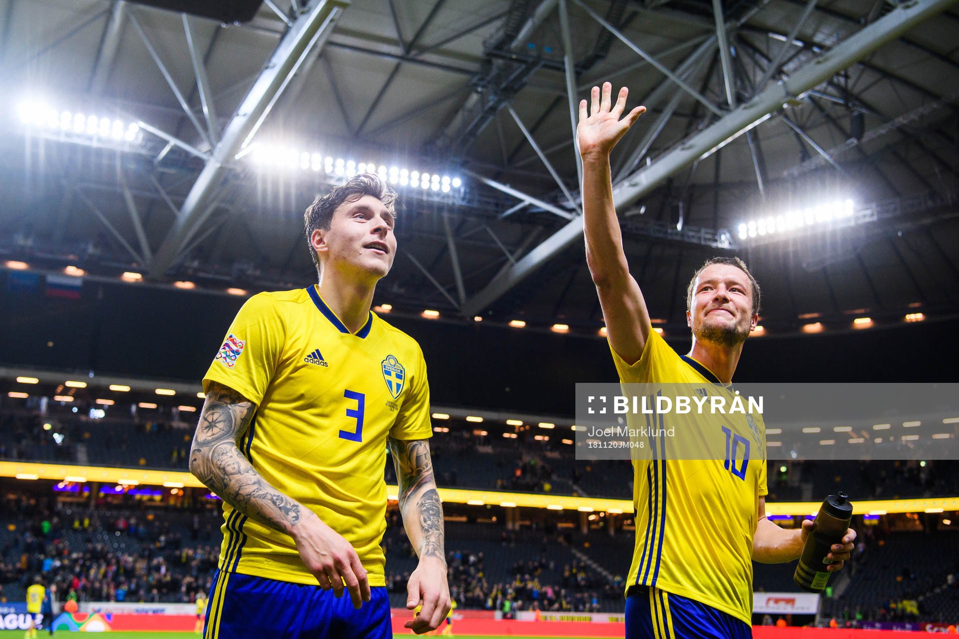 Victor Nilsson Lindelöf and Jakob Johansson of Sweden